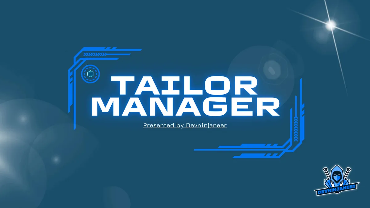 Tailor Manager